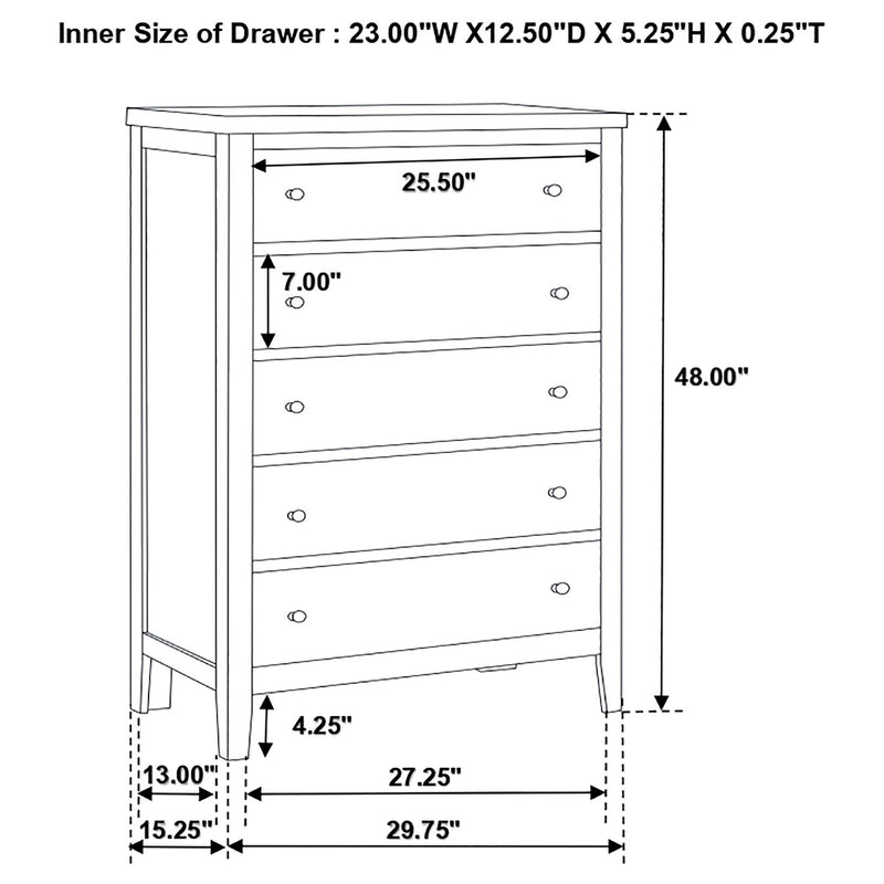 Carlton Chest of Drawers