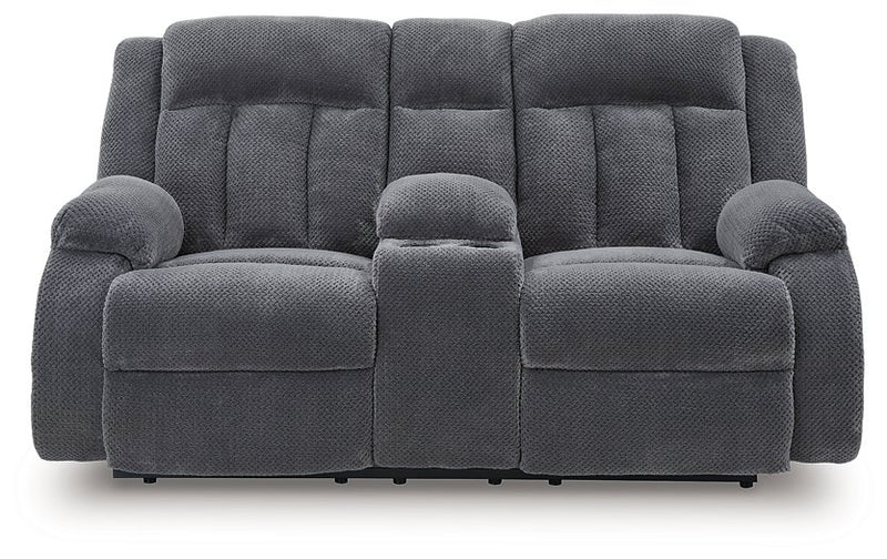 Observation Power Reclining Loveseat with Console