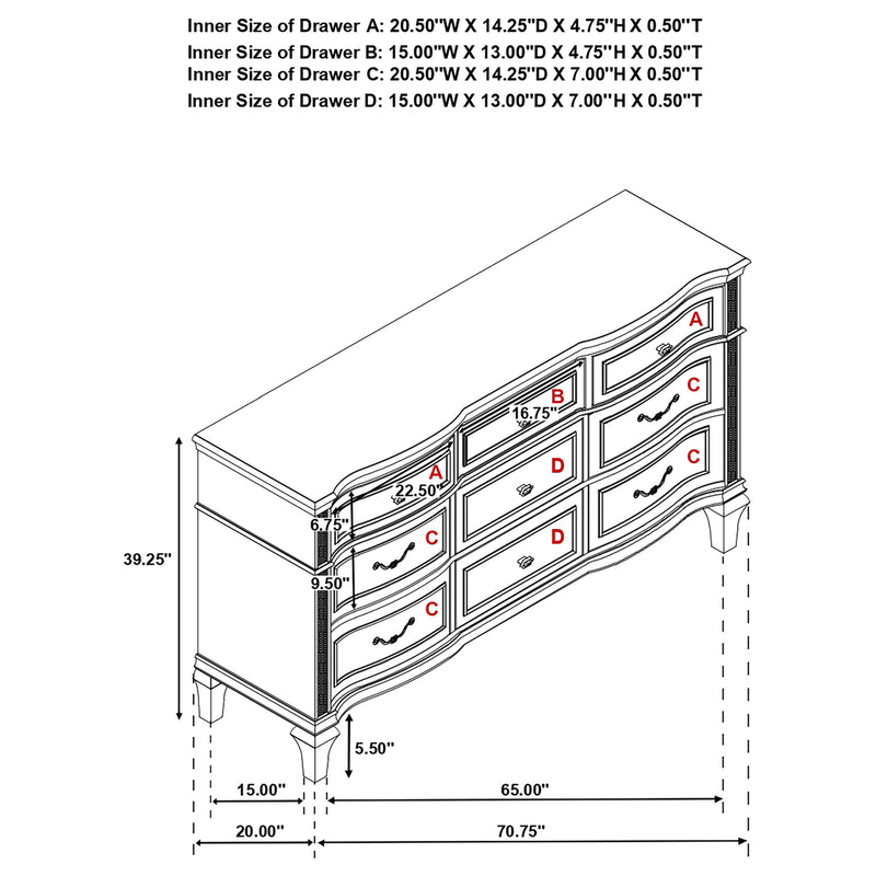 Evangeline Bedroom Set