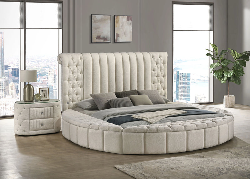 Sonya Panel Floor Storage Bed