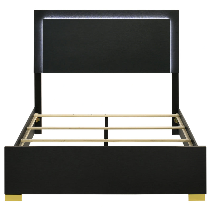 Marceline Panel Bed with LED Lighting