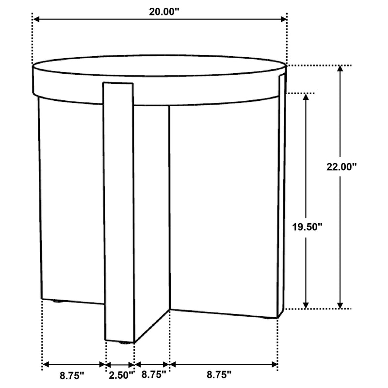 Kinkaid End Table