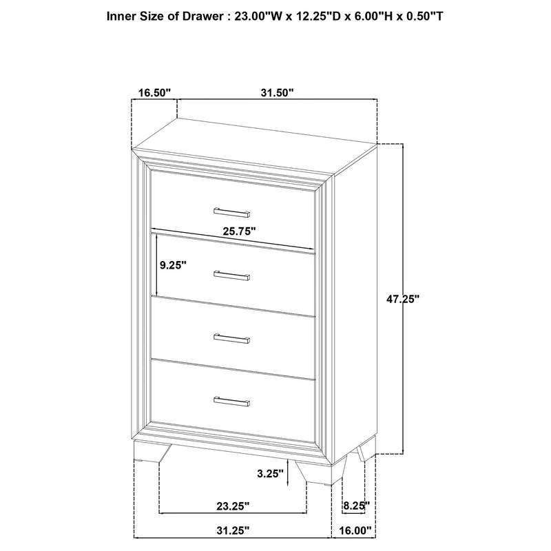 Wright Chest of Drawers