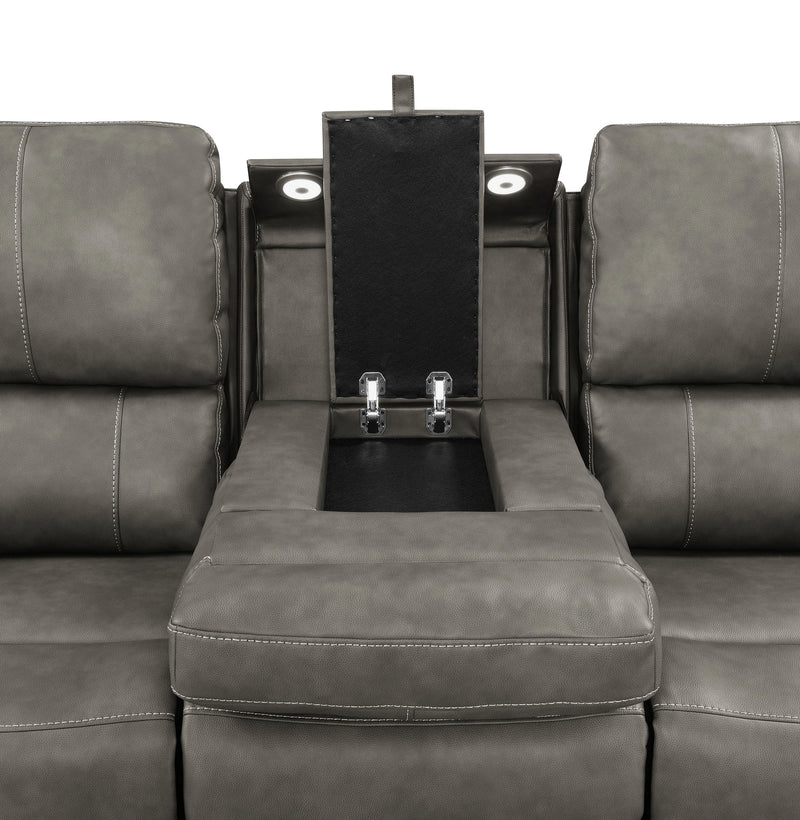 Brickston Triple Power Reclining Sofa Set