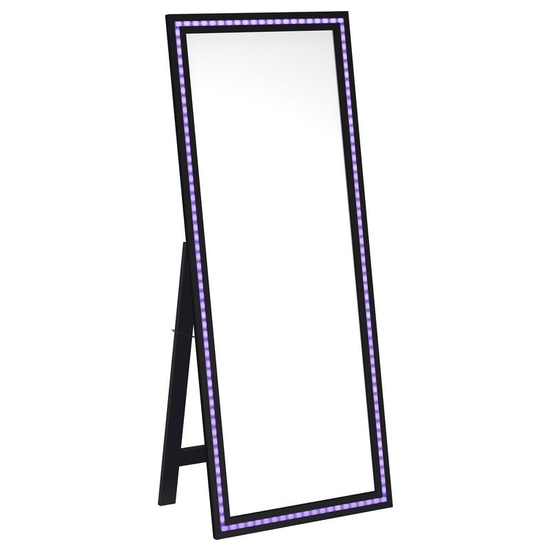 Windrose Standing Mirror with LED Lighting