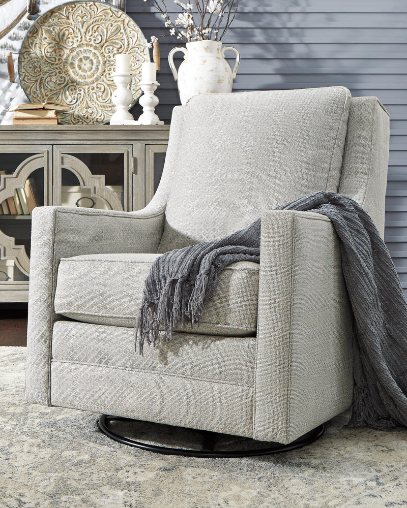 Kambria Swivel Glider Accent Chair