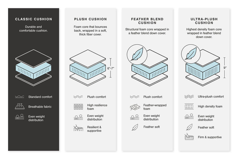 Midnight-Madness Oversized Accent Ottoman