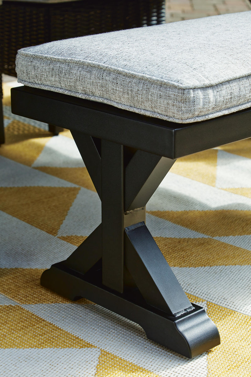 Beachcroft Outdoor Bench with Cushion
