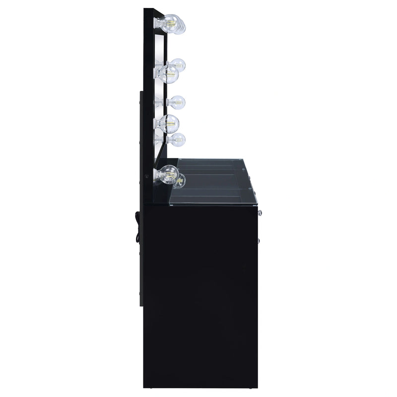 Acena Makeup Vanity Table with LED Mirror