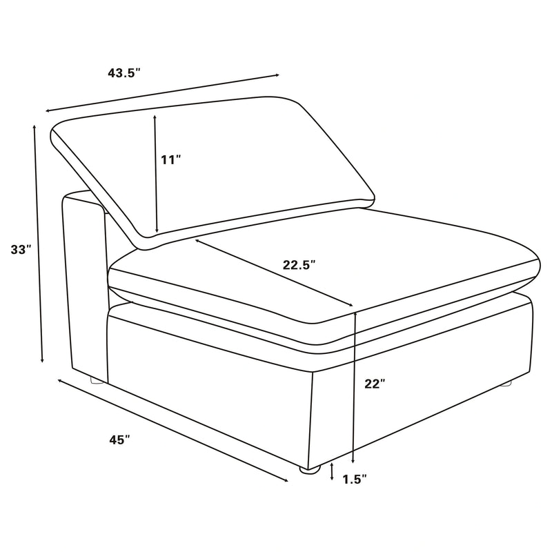 Raleigh Modular Sectional Sofa
