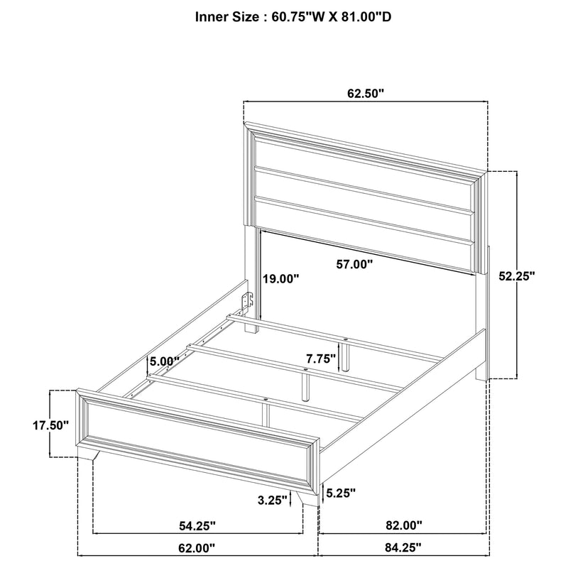 Wright Panel Bed